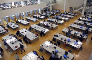 Split, 01.02.2013 - Studenti se pripremaju za zimske ispitne rokove u Sveucilisnoj knjiznici